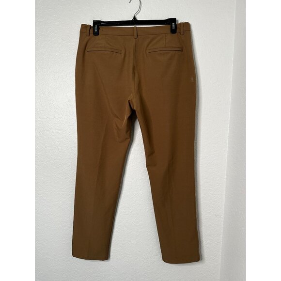 FLX Mens Urban Commuter Dynamic Stretch Tan Performance Golf  PANTS 36X32 - Picture 2 of 7